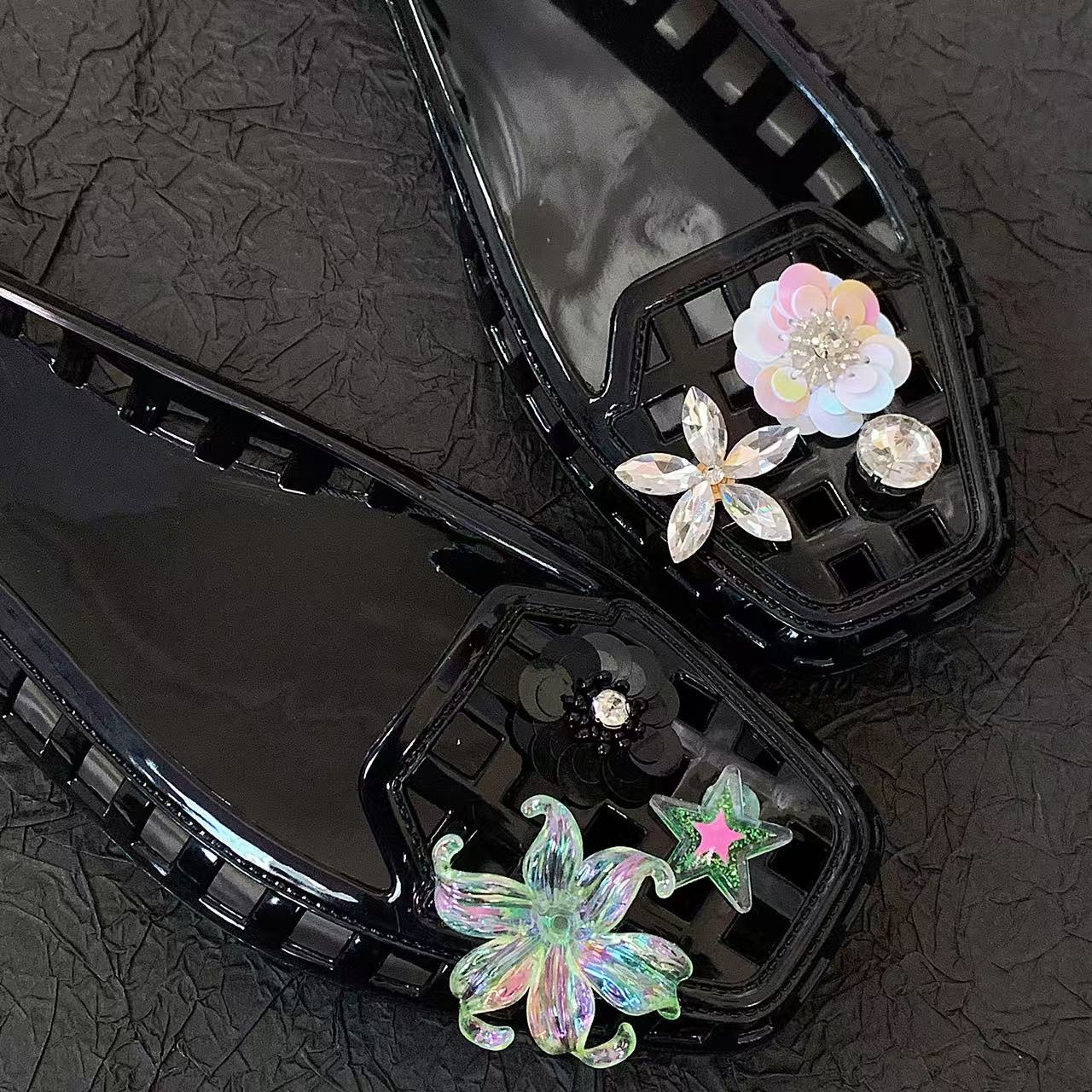 Jelly Crystal Shoes for Women, – Women Accessories Trending recenzja i cena