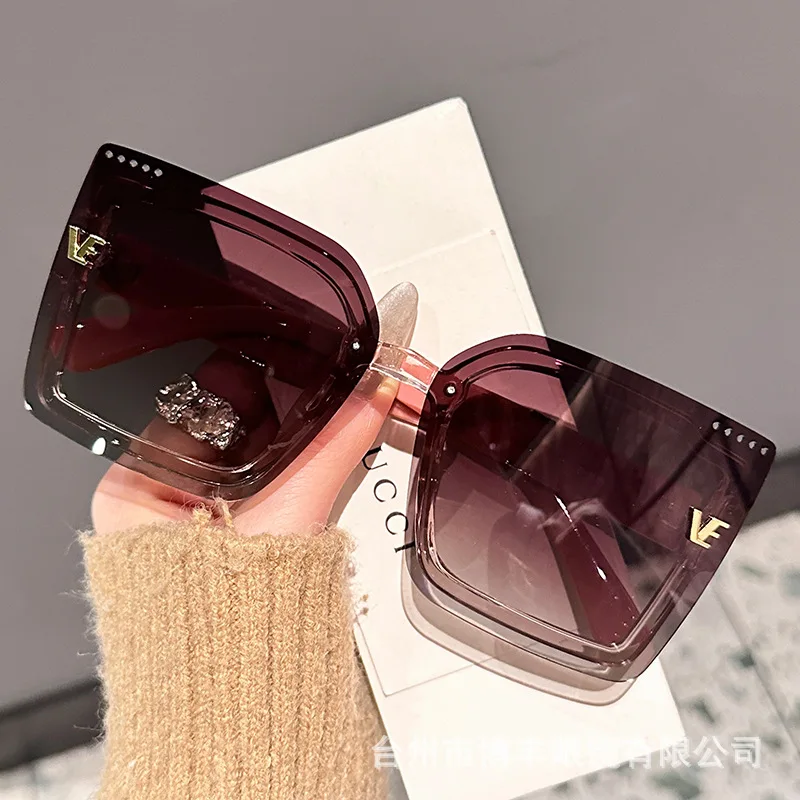 New Cool Rimeless Polarized Su – Sunglasses Oversized Square recenzja i cena