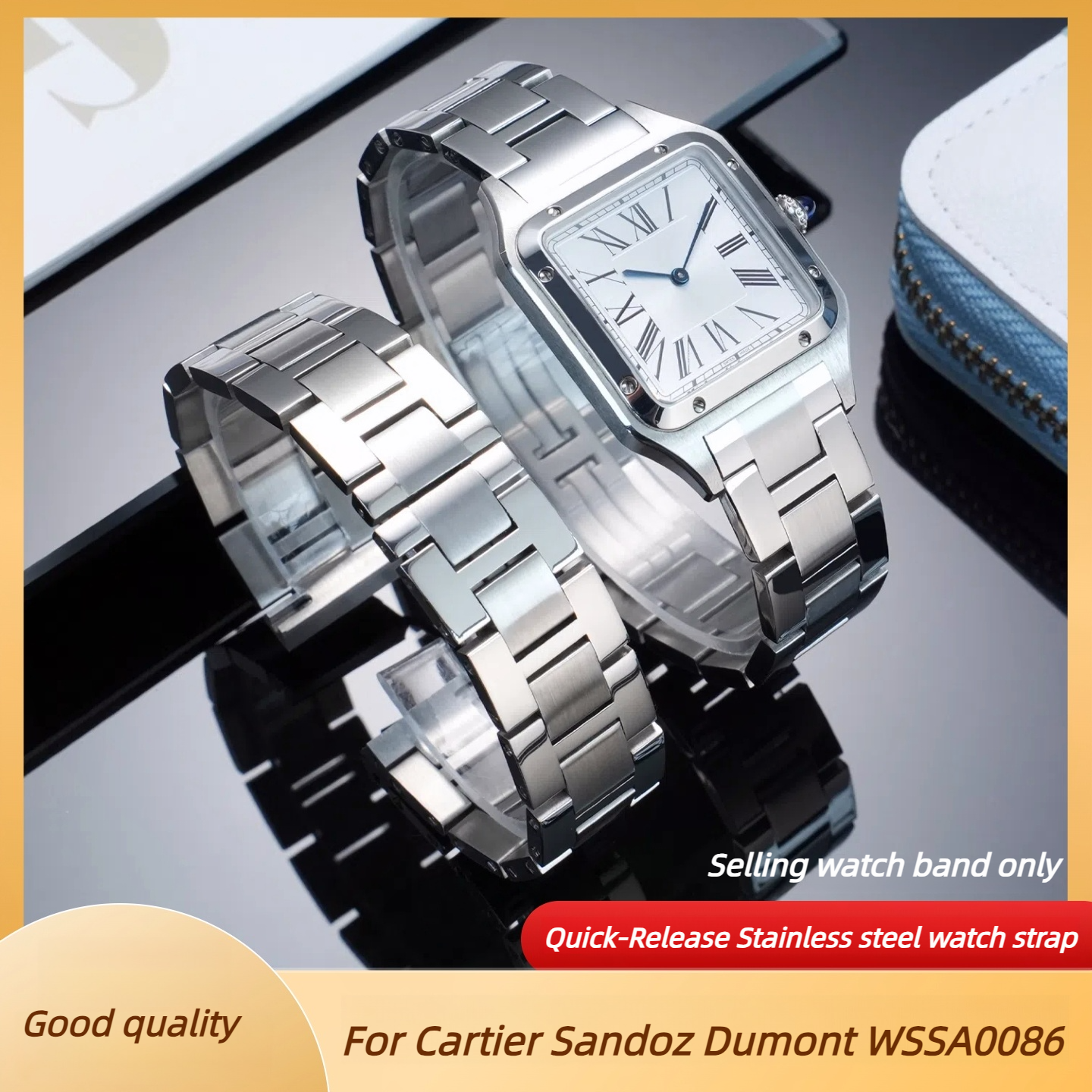 316L Quick-Release Steel Watch – Women'S Accessories Cartier recenzja i cena