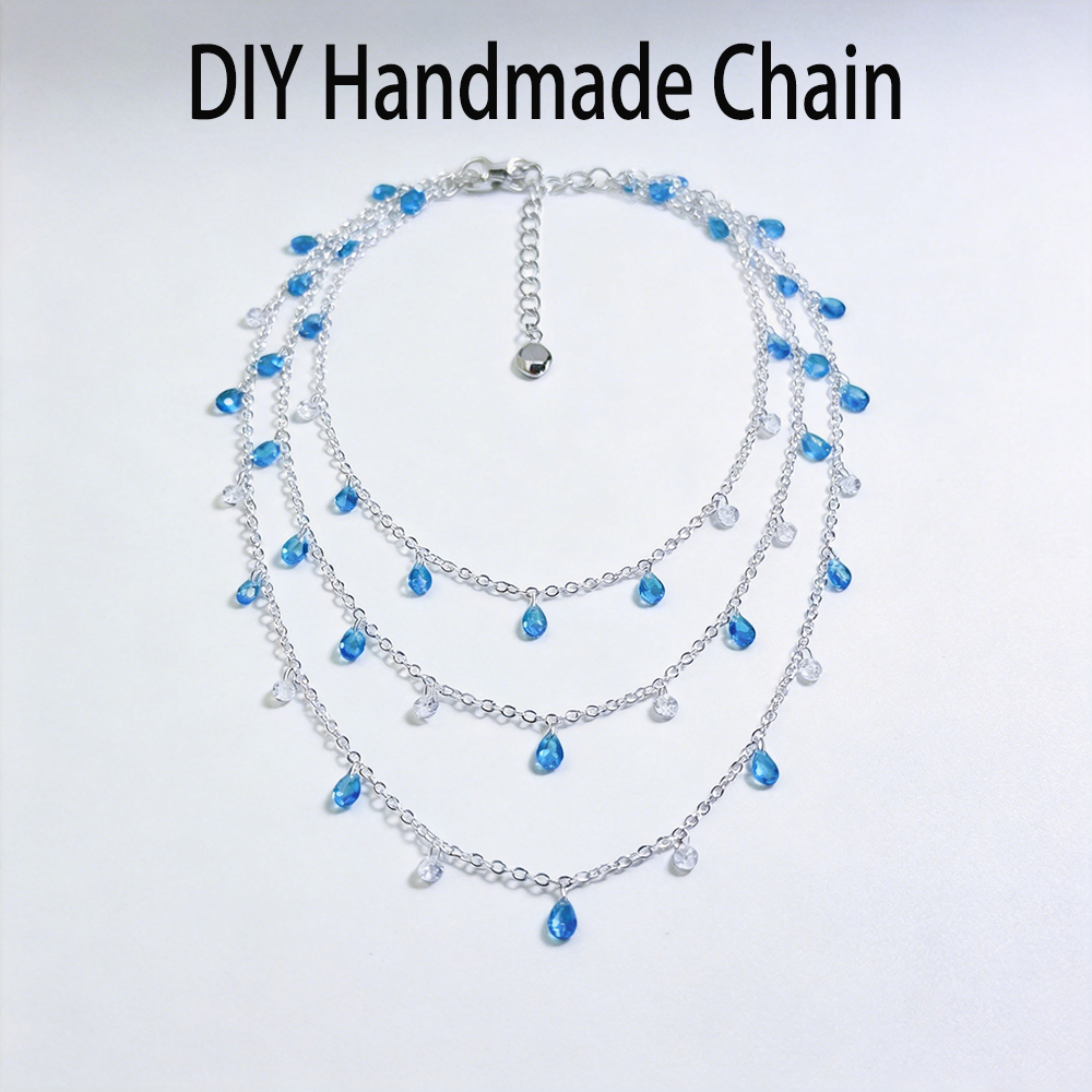 0.51/2 M Summer Blue Clear Cry – Beaded Anklet Chain recenzja i cena