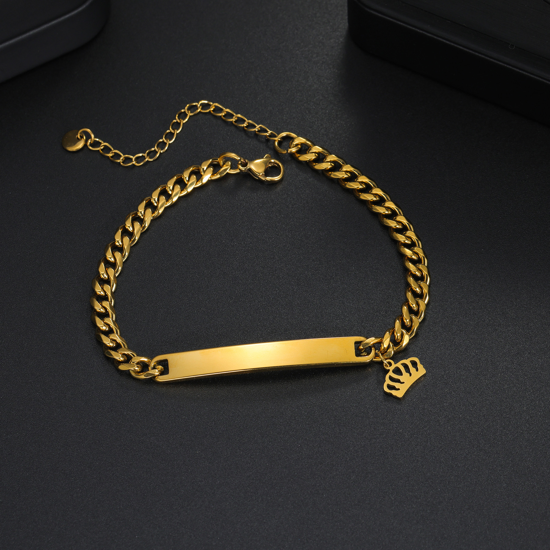 Customized Name Necklace Brace – Women Accessories Gift Set recenzja i cena