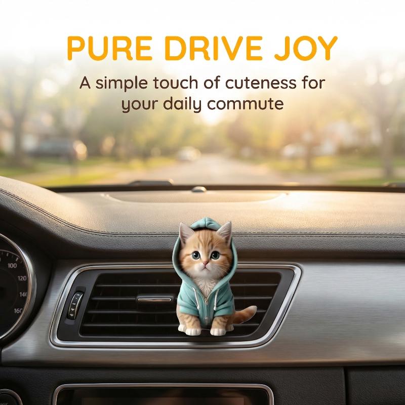 Cat Car Air Freshener Clip Out – Women Accessories Outlet recenzja i cena