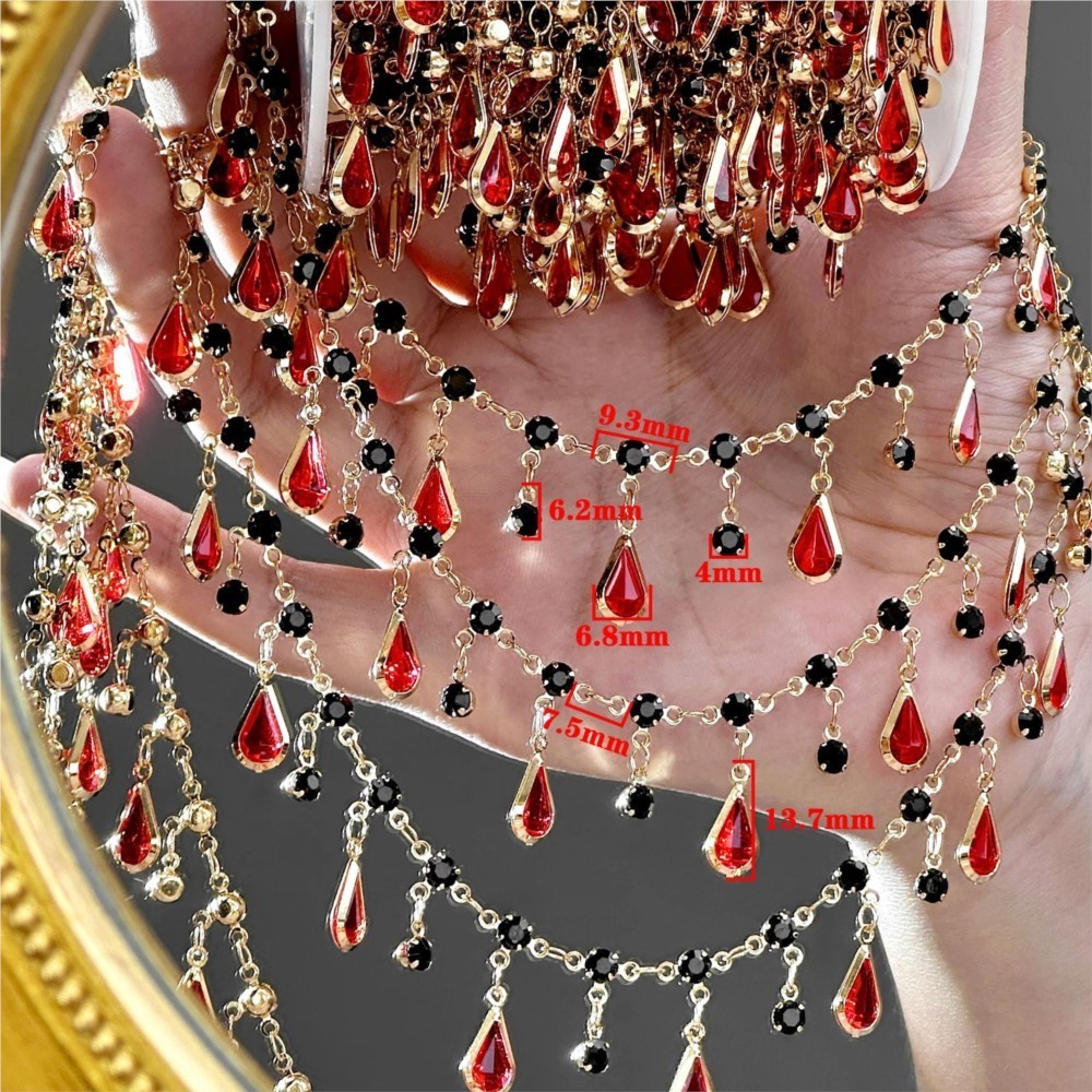 0.5/1m Teardrop Rhinestone Tas – Women'S Accessories Clothing recenzja i cena
