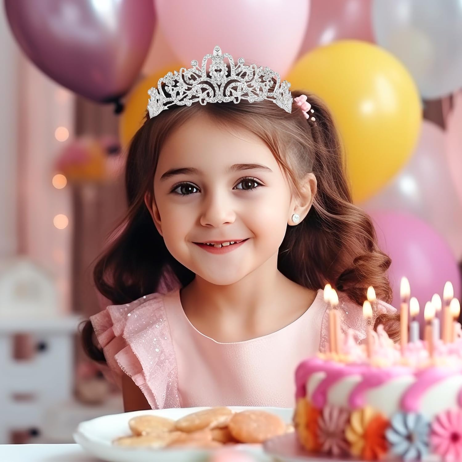 Crystal Tiara Crown for Women, – Queen Accessories recenzja i cena