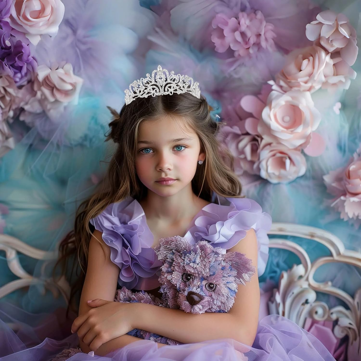 Crystal Tiara Crown for Women, – Queen Accessories recenzja i cena