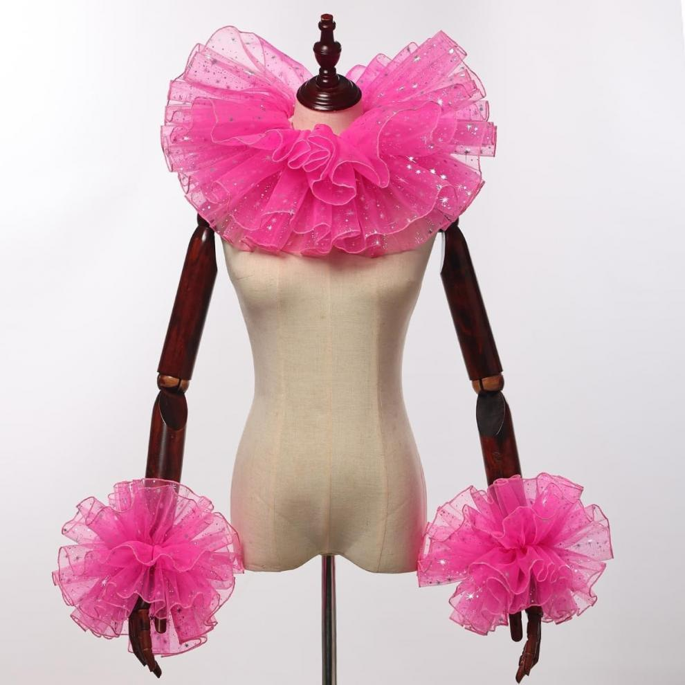 Jester Ruffled Collar Neck Ruf – Women'S Accessories For Neck recenzja i cena