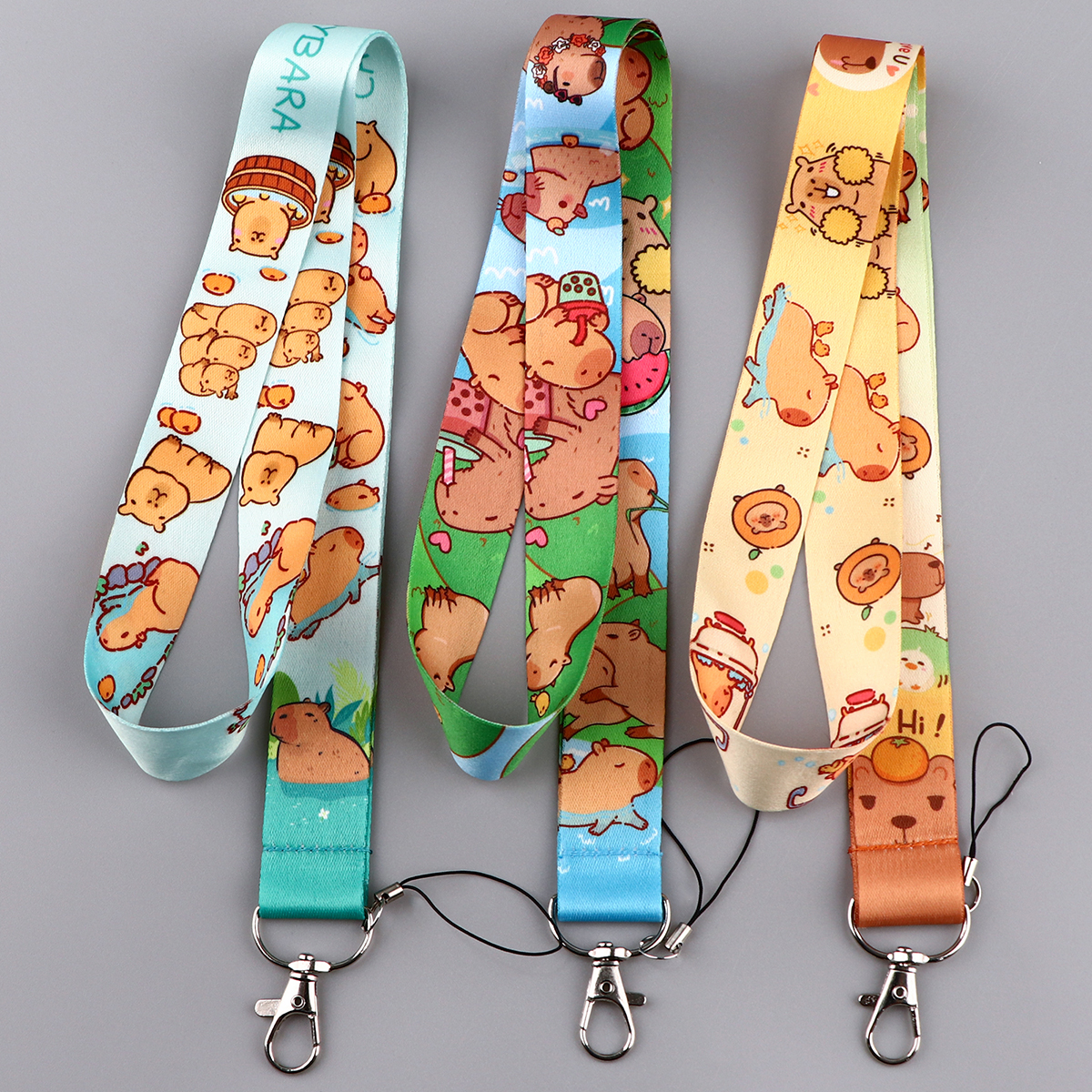 Cute Capybara Lanyards for Key – Women'S Accessories For Neck recenzja i cena