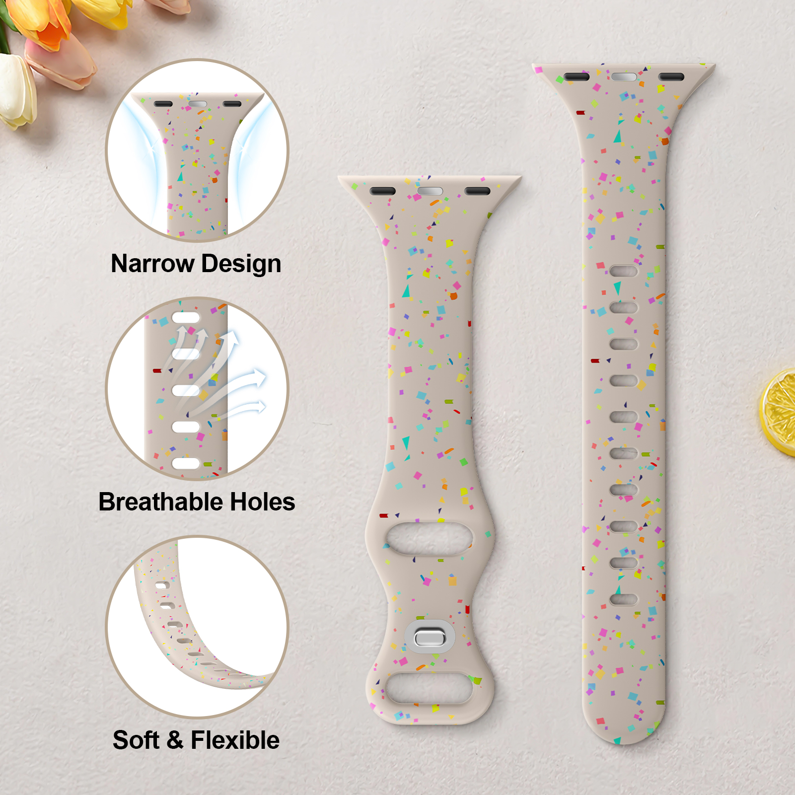Slim Silicone Band for Apple w – Women'S Accessories Nike recenzja i cena