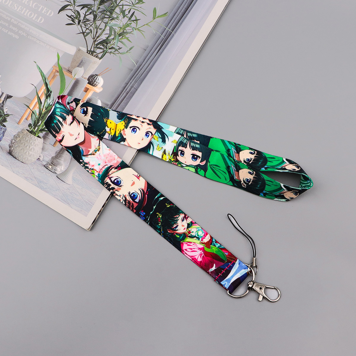 Cute Anime Girl Lanyard Neck S – Women'S Accessories For Neck recenzja i cena