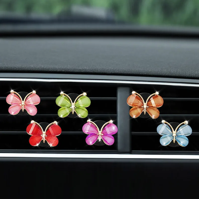 Colorful Butterfly Car Air Con – Women Accessories Outlet recenzja i cena