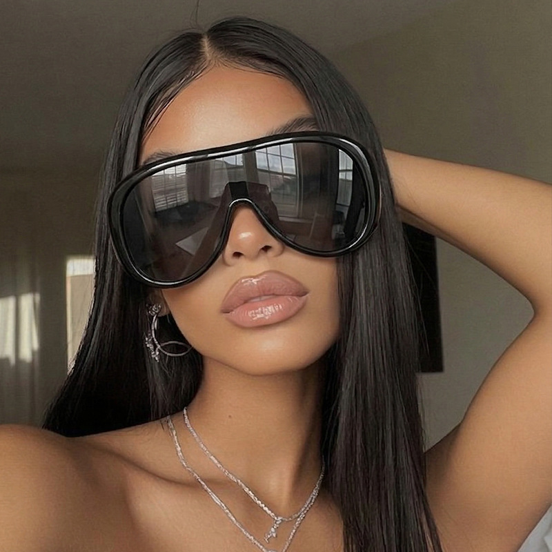 Oversized One Piece Large Fram – Sunglasses Oversized Square recenzja i cena