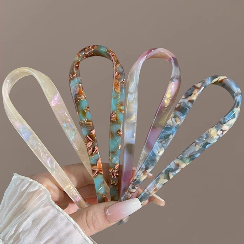 U-Shaped Hair Sticks Acetate A – Hair Fork Stick recenzja i cena