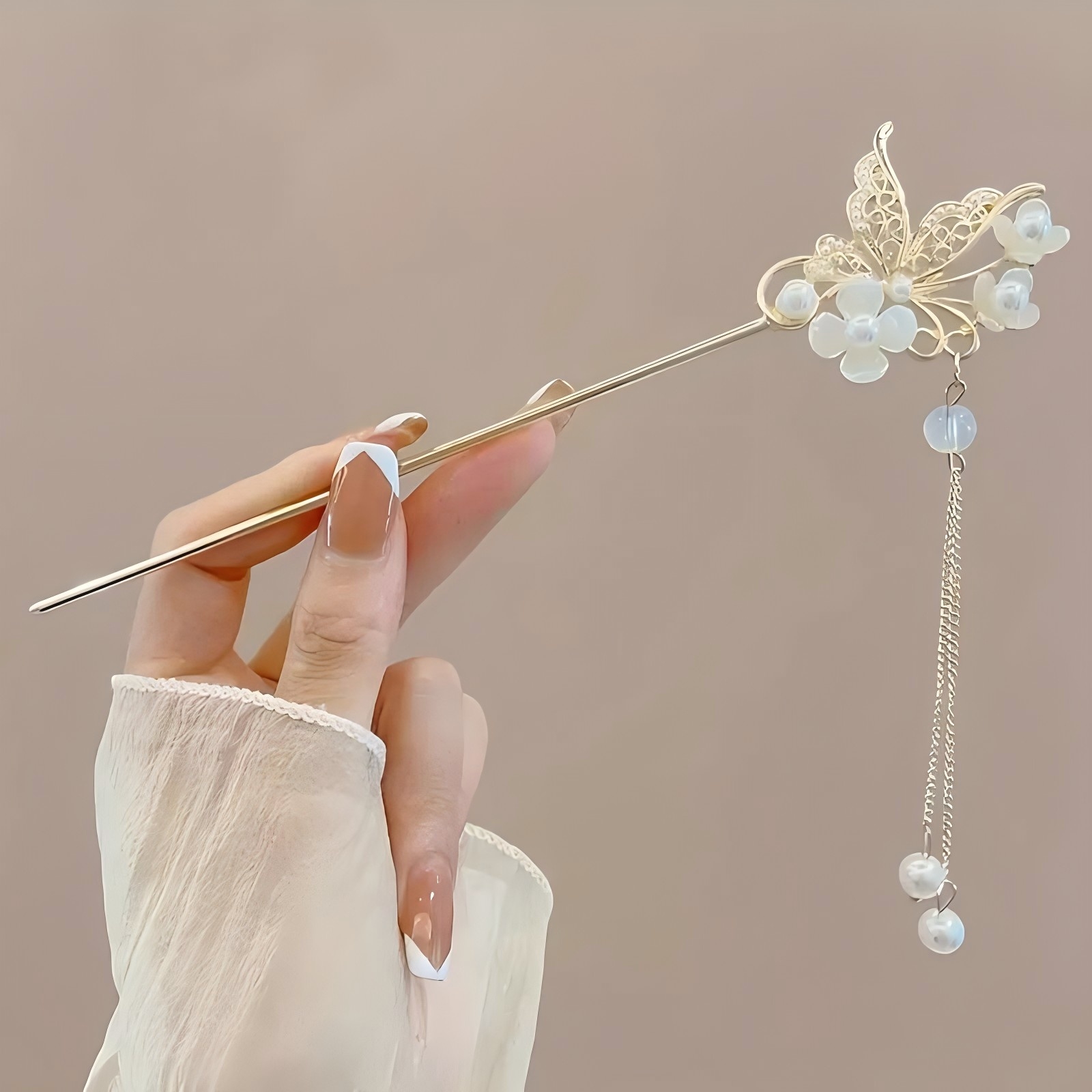 1/6pcs Elegant Chinese Style T – Hair Fork Stick recenzja i cena