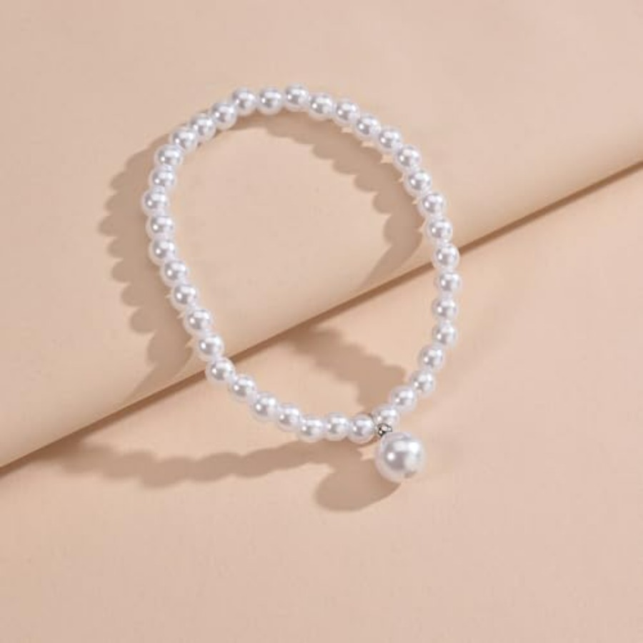 Boho White Dangle Anklet Beade – Beaded Anklet Chain recenzja i cena