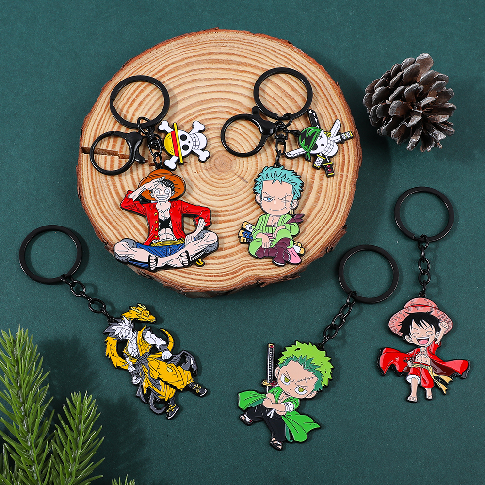 One Piece Anime Keychain Featu – Women Accessories Trending recenzja i cena