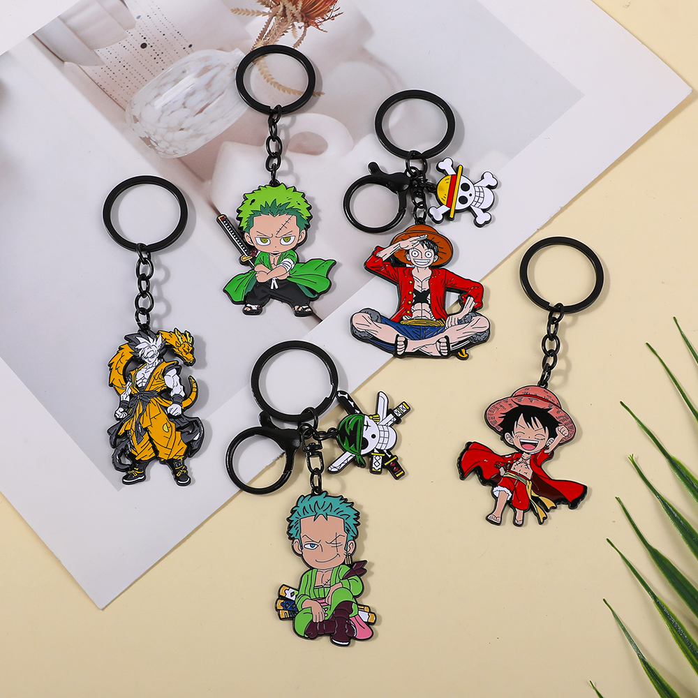 One Piece Anime Keychain Featu – Women Accessories Trending recenzja i cena