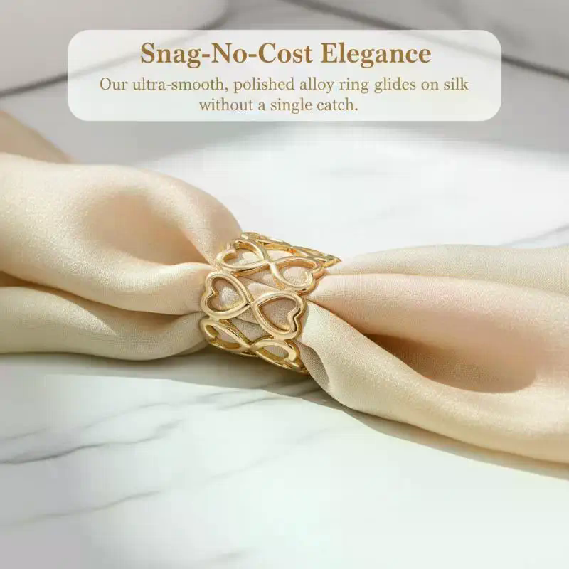 1/4Pcs Alloy Circle Scarves Br – Women'S Accessories Rings recenzja i cena