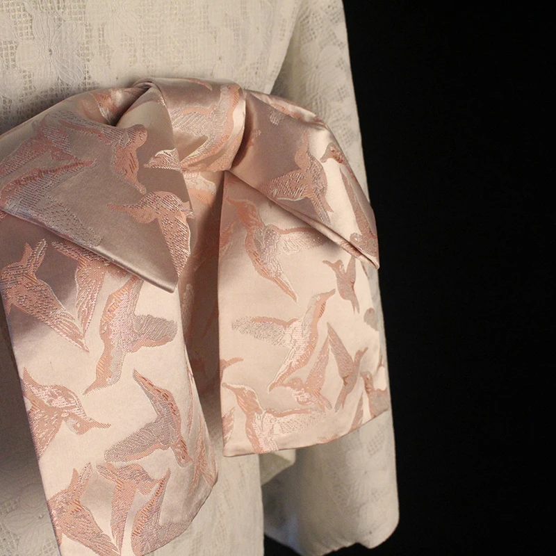 Japanese Kimono Obi Pink Color – Women'S Kimono Accessories recenzja i cena