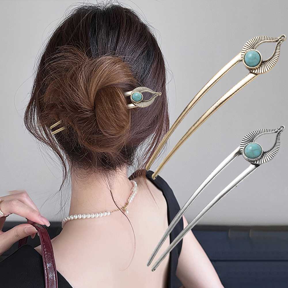 Egypt Turquoise U Shape Hair F – Hair Fork Stick recenzja i cena