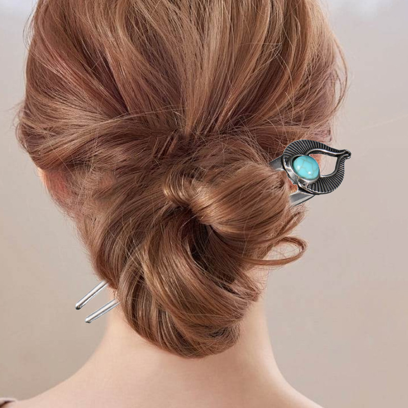 Egypt Turquoise U Shape Hair F – Hair Fork Stick recenzja i cena