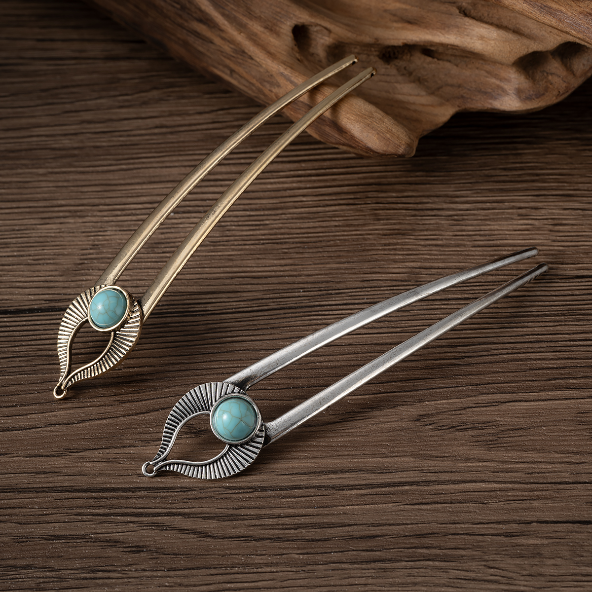 Egypt Turquoise U Shape Hair F – Hair Fork Stick recenzja i cena