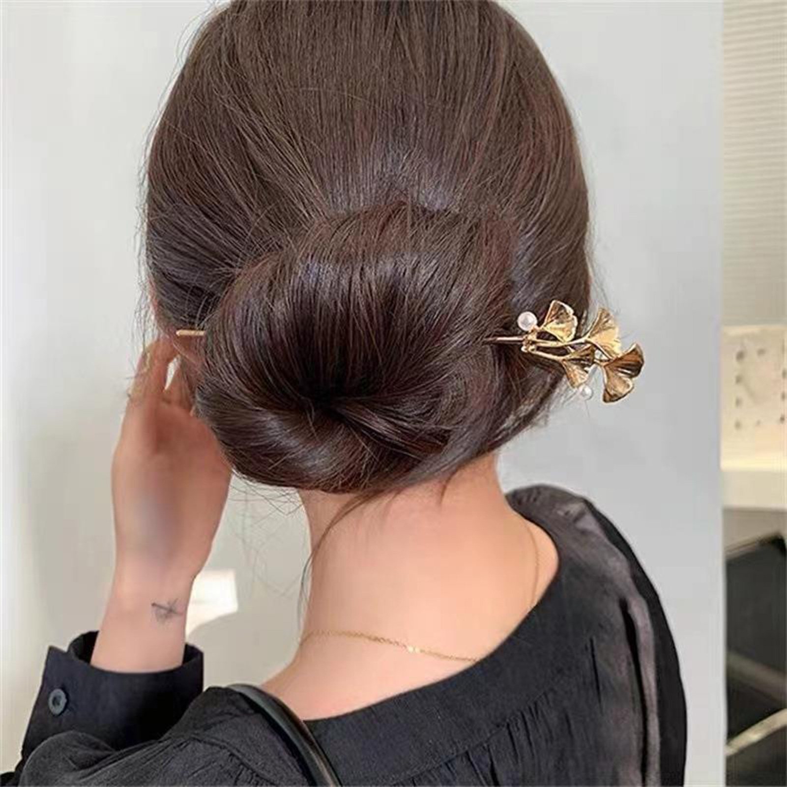 Ginkgo Leaf Hair Stick For Wom – Hair Fork Stick recenzja i cena