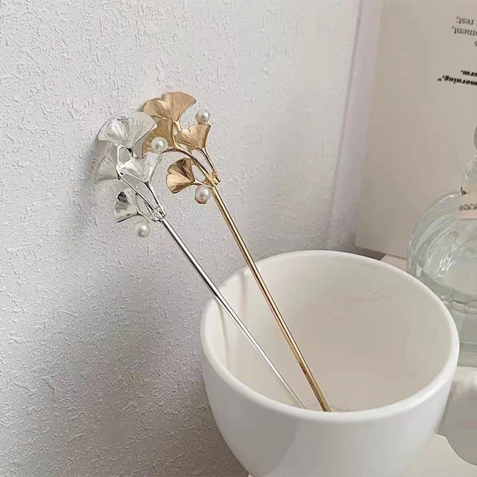 Ginkgo Leaf Hair Stick For Wom – Hair Fork Stick recenzja i cena