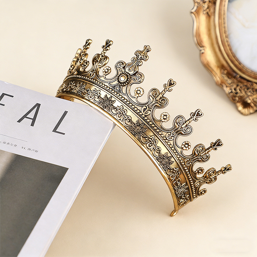 Vintage Baroque Bronze Bridal  – Queen Accessories recenzja i cena