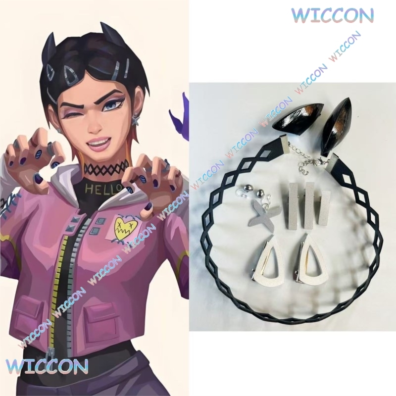 Valorant Clove  Clip Collar Bu – Young Women'S Accessories recenzja i cena