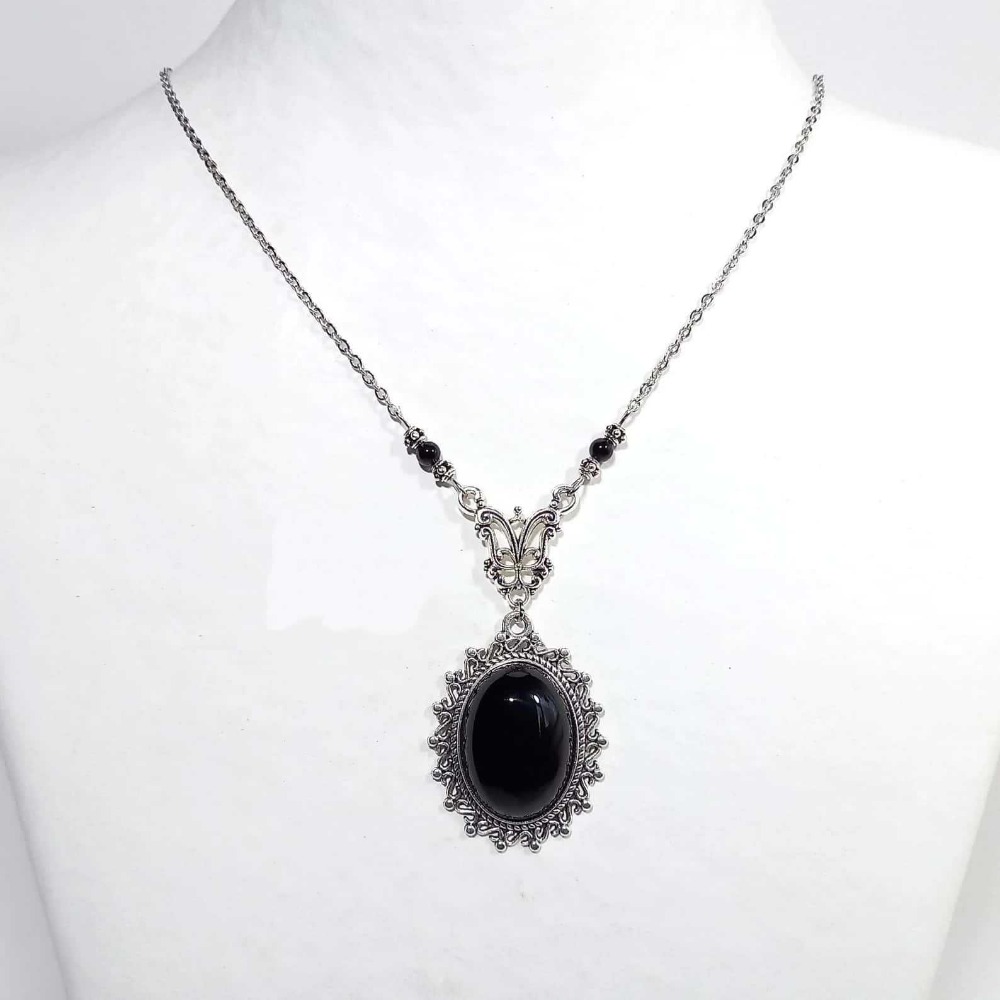 Victorian Gothic Silver Color  – Women'S Victorian Accessories recenzja i cena