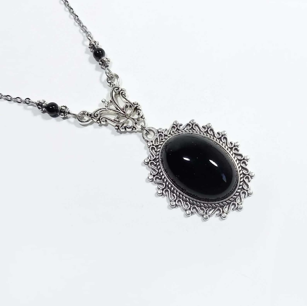Victorian Gothic Silver Color  – Women'S Victorian Accessories recenzja i cena