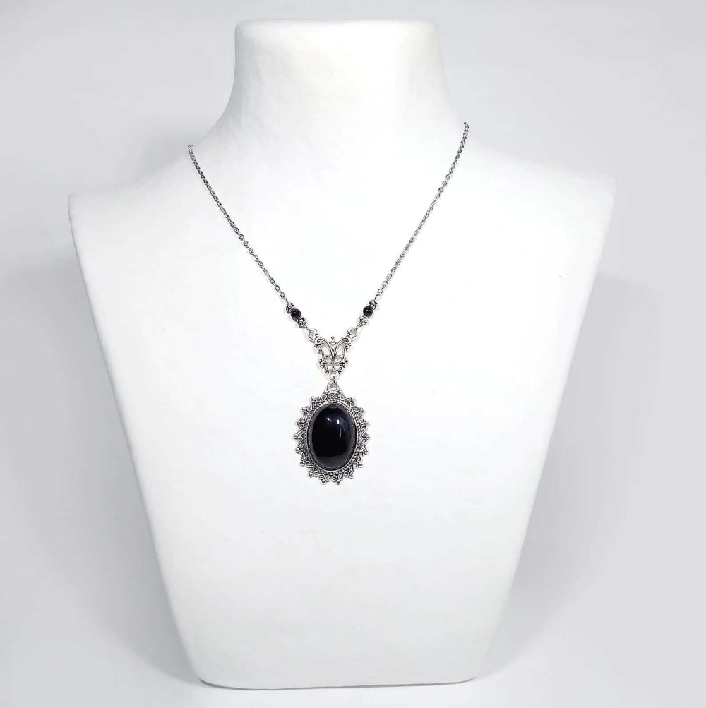 Victorian Gothic Silver Color  – Women'S Victorian Accessories recenzja i cena