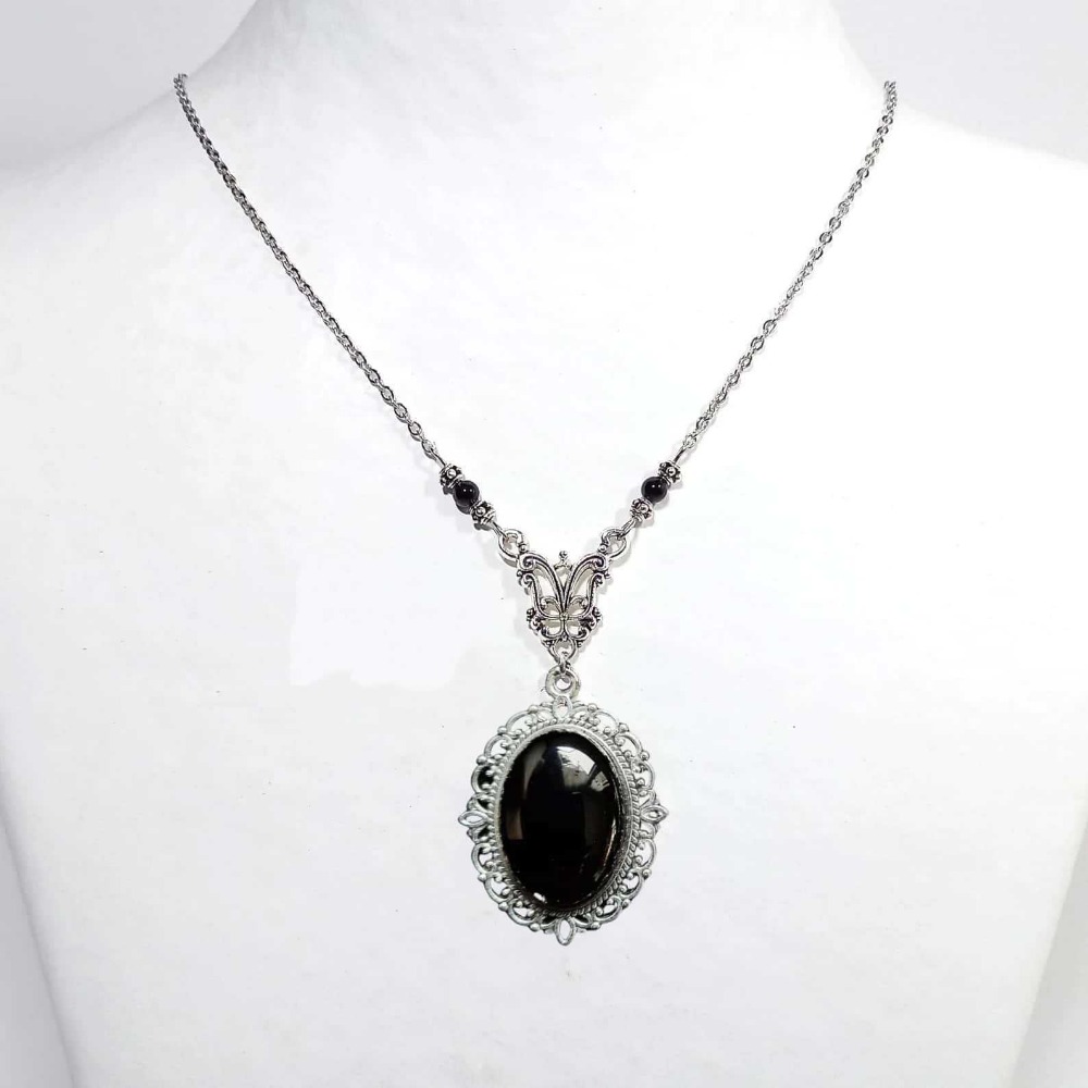 Victorian Gothic Silver Color  – Women'S Victorian Accessories recenzja i cena