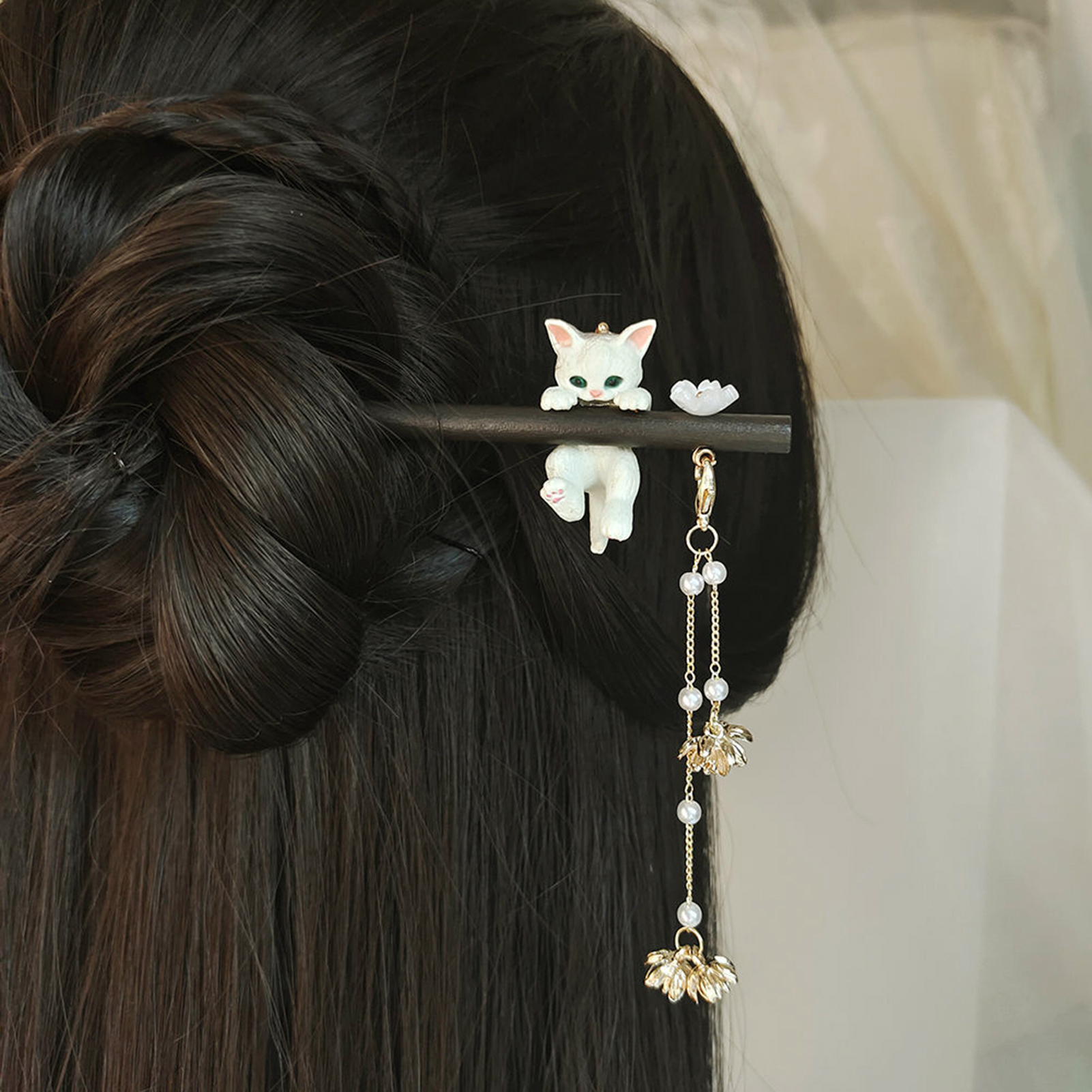 Chinese Style Hairpin For Wome – Hair Fork Stick recenzja i cena