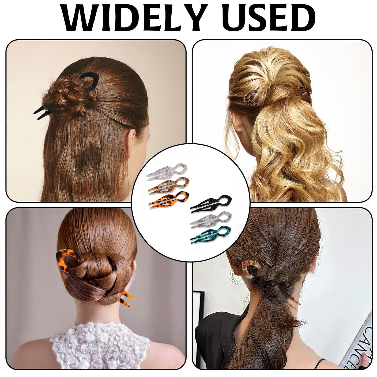 1 PC Acrylic Fish Tail U-shape – Hair Fork Stick recenzja i cena