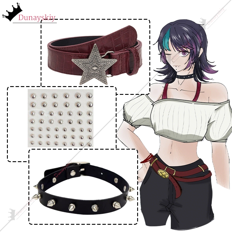 Cosplay Hoshi Kirara Roro JJK  – Women'S Accessories For Neck recenzja i cena