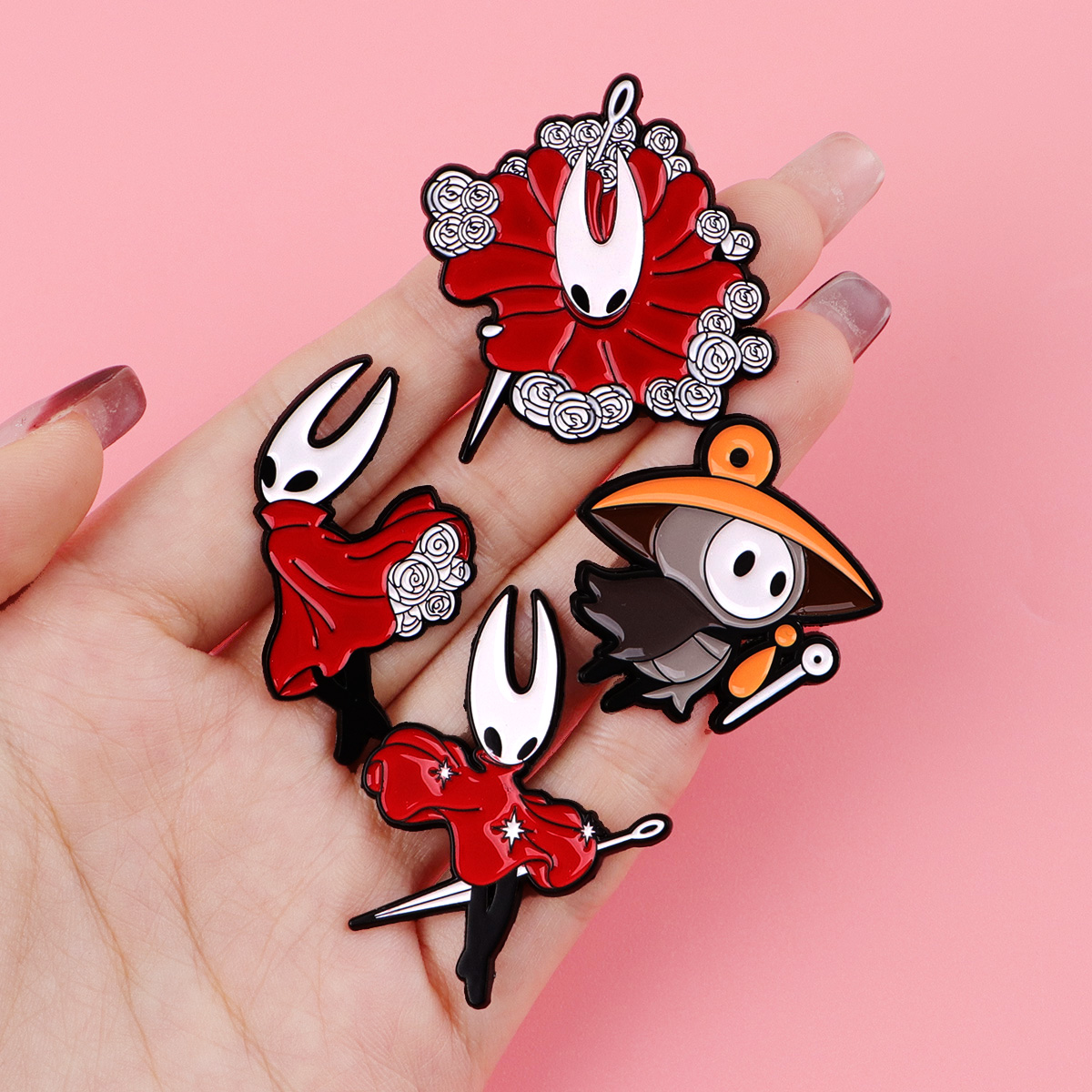 4pcs set Game Figure Enamel Pi – Women Accessories Gift Set recenzja i cena