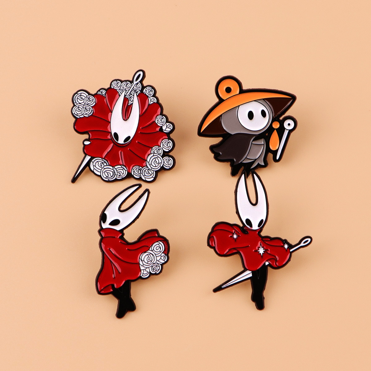 4pcs set Game Figure Enamel Pi – Women Accessories Gift Set recenzja i cena