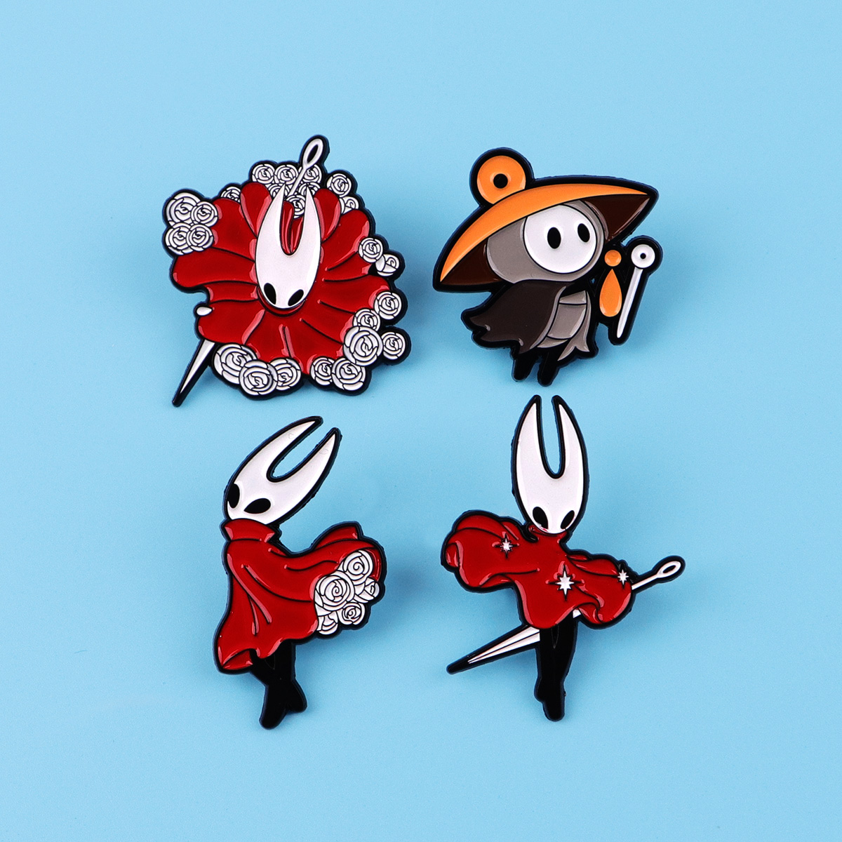 4pcs set Game Figure Enamel Pi – Women Accessories Gift Set recenzja i cena
