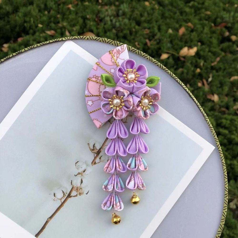 Cute Tassels Tassel Fan Hairpi – Women'S Kimono Accessories recenzja i cena