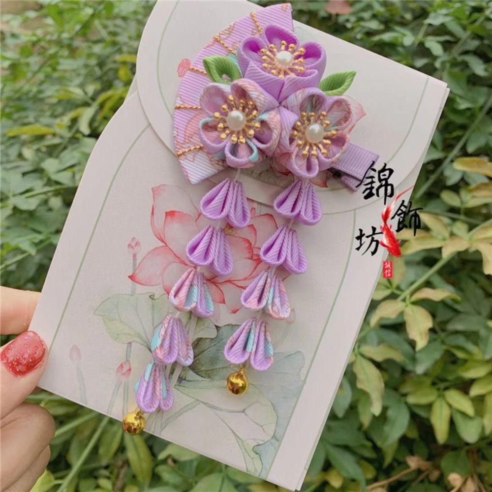 Cute Tassels Tassel Fan Hairpi – Women'S Kimono Accessories recenzja i cena