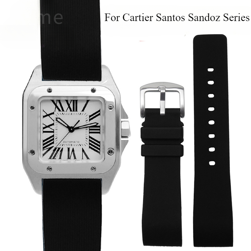 Black Blue Silicone Watch Stra – Women'S Accessories Cartier recenzja i cena