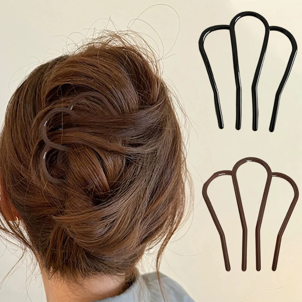 Elegant Soft Acrylic U-Shape H – Hair Fork Stick recenzja i cena