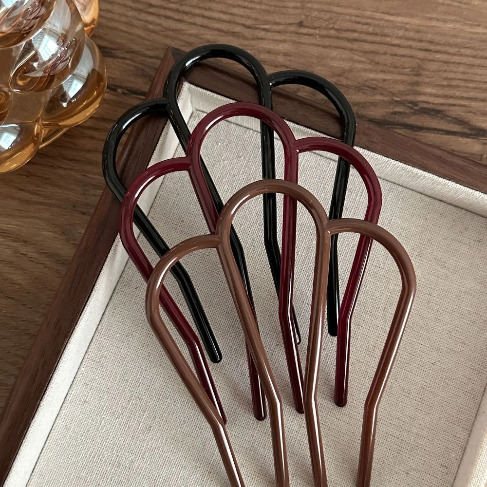 Elegant Soft Acrylic U-Shape H – Hair Fork Stick recenzja i cena