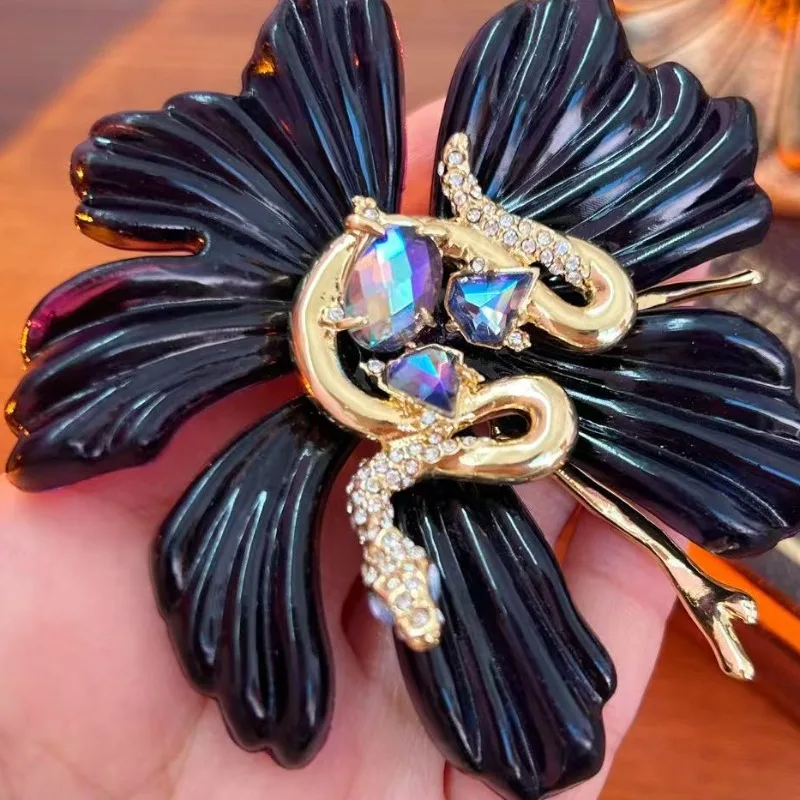 Hyperbole Animals Snake Brooch – Women Jewelry Accessories For Black Dress recenzja i cena