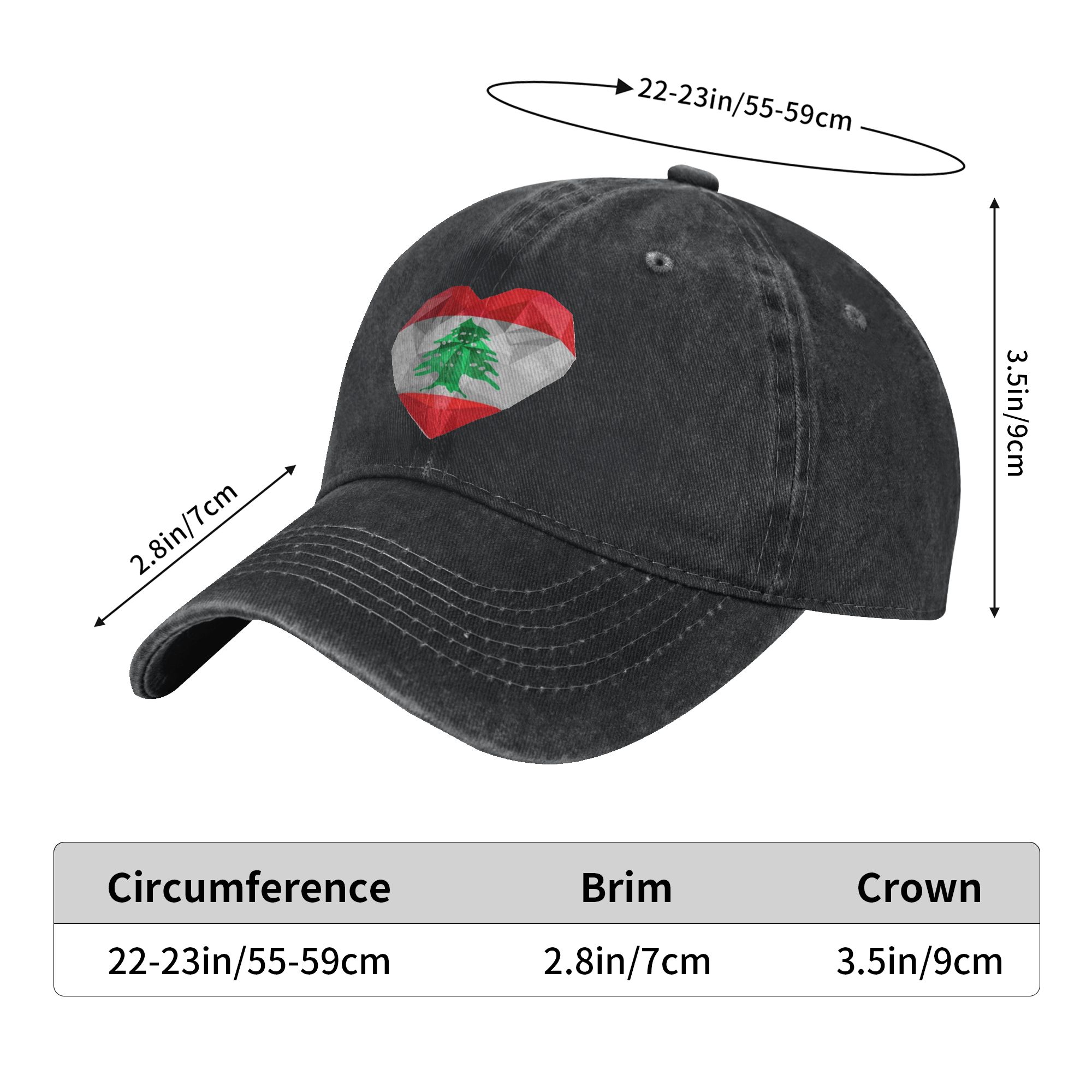 Lebanon Flag Heart Accessories – Women Accessories Lebanon recenzja i cena